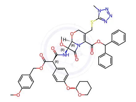 Chemical structure of Latamoxef Impurity 38