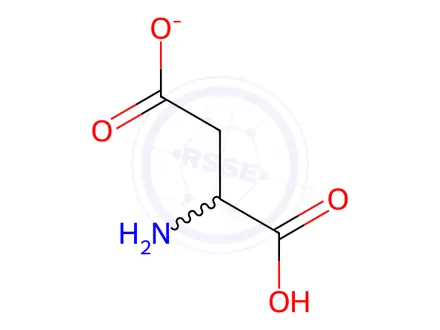 Chemical structure of Asparagine Impurity 20 Potassium Salt