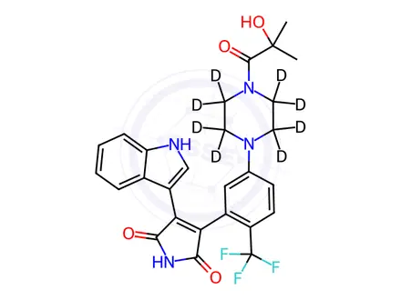 Chemical structure of TCS-21311-d8