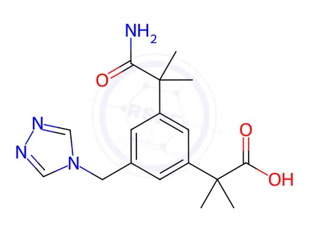 Chemical structure of Anastrozole Impurity 16