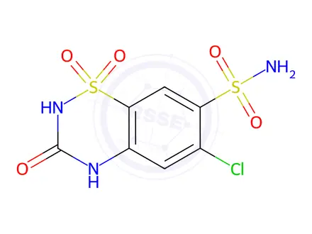 Chemical structure of Hydrochlorothiazide Impurity 37