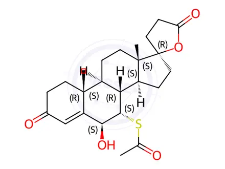 Chemical structure of Spironolactone EP Impurity G