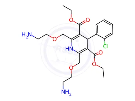 Chemical structure of Amlodipine Impurity 8