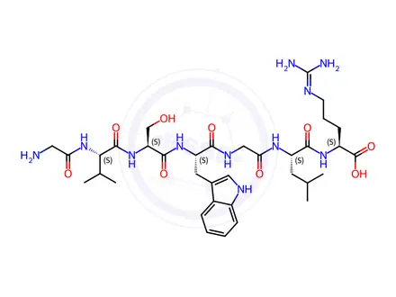 Chemical structure of Polypeptide Impurity 25