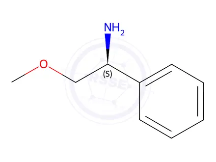 Chemical structure of (1S)-2-Methoxy-1-phenylethylamine