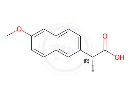 Chemical structure of Naproxen EP Impurity G
