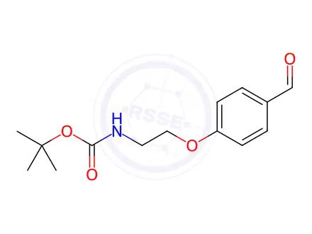 Chemical structure of Tert-Butyl (2-(4-formylphenoxy)ethyl)carbamate