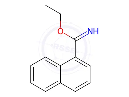 Chemical structure of NAPHTHALENE-1-CARBOXIMIDIC ACID ETHYL ESTER
