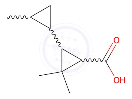 Chemical structure of Allethrin Impurity 22