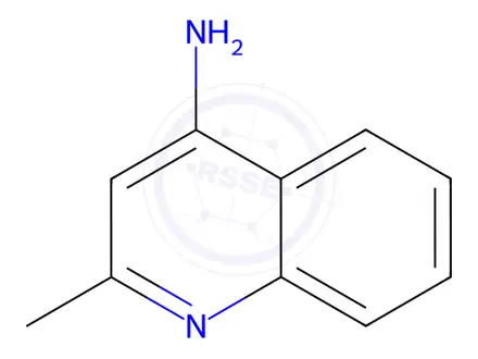 Chemical structure of Dequalinium Impurity A