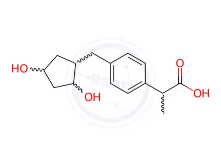 Chemical structure of Loxoprofen Sodium Impurity 76