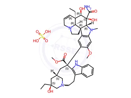 Chemical structure of Vindesine
