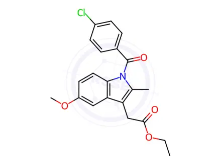 Chemical structure of Indomethacin EP Impurity I