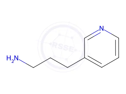 Chemical structure of 3-Pyridinepropanamine dihydrochloride