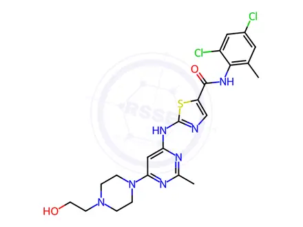 Chemical structure of Dasatinib Impurity 60