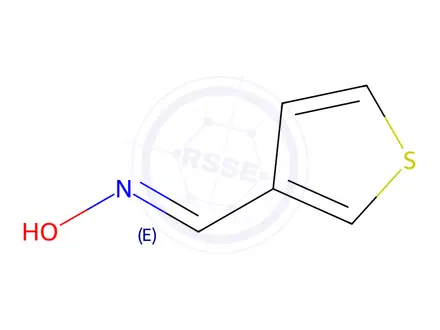 Chemical structure of Thiophene-3-carbaldehyde oxime