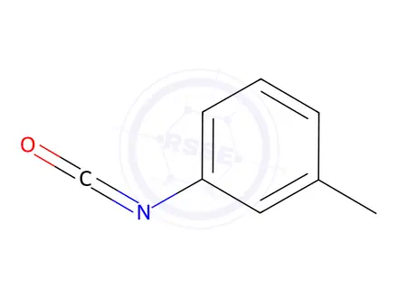 Chemical structure of 1-Isocyanato-3-methylbenzene