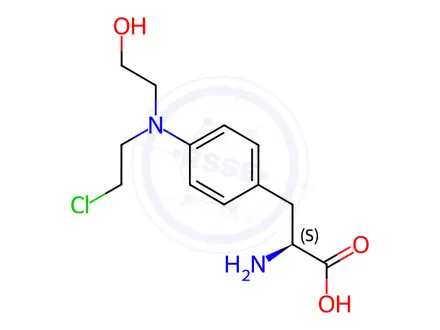 Chemical structure of Melphalan EP Impurity D