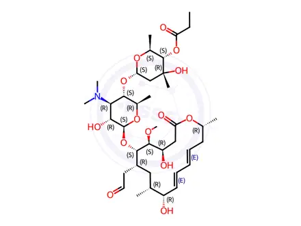 Chemical structure of Josamycin Impurity 16 (Josamycin EP Impurity I)