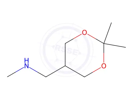 Chemical structure of [(2,2-Dimethyl-1,3-dioxan-5-yl)methyl](methyl)amine