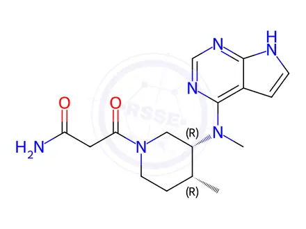 Chemical structure of Tofacitinib Impurity Q