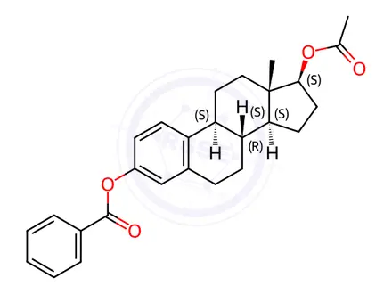 Chemical structure of Estradiol Benzoate Impurity 8 (Estradiol Benzoate EP Impurity H)