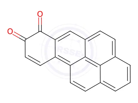 Chemical structure of Benzopyrene Impurity 10