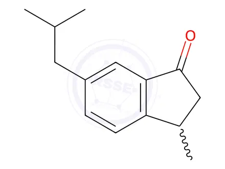 Chemical structure of Ibuprofen Impurity V