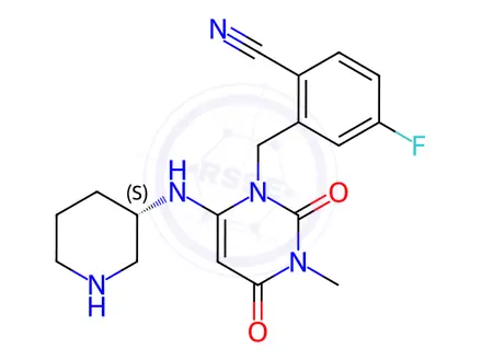Chemical structure of Trelagliptin Impurity 15