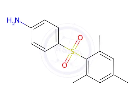 Chemical structure of 4-[(2,4,6-Trimethylphenyl)sulfonyl]benzenamine