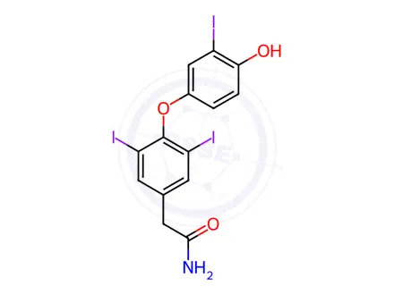 Chemical structure of Levothyroxine Sodium Impurity 60