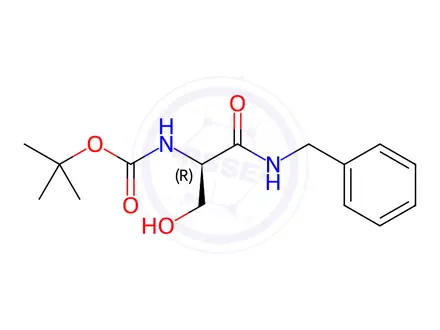 Chemical structure of Lacosamide Impurity 18