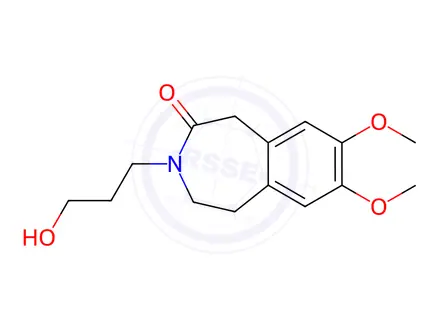 Chemical structure of Ivabradine related compound 7