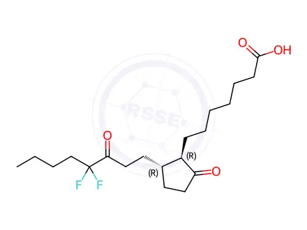Chemical structure of Lubiprostone Impurity 4