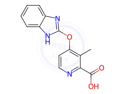 Chemical structure of Rabeprazole Impurity 18