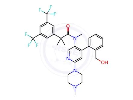 Chemical structure of Netupitant Impurity 8