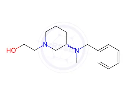 Chemical structure of 2-(3-(Benzyl(methyl)amino)piperidin-1-yl)ethanol