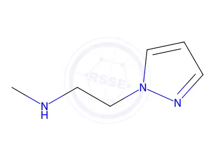 Chemical structure of N-Methyl-2-(1H-pyrazol-1-yl)ethanamine dihydrochloride