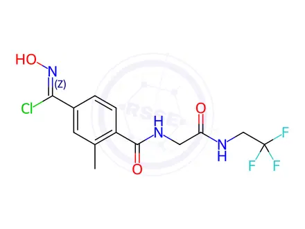 Chemical structure of Fluralaner Impurity 5