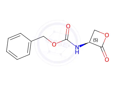 Chemical structure of N-Carbobenzoxy-L-serine β-Lactone