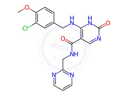 Chemical structure of Avanafil Impurity 37