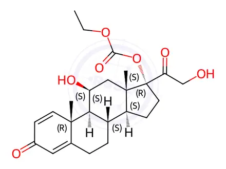 Chemical structure of Prednicarbate-Impurity B