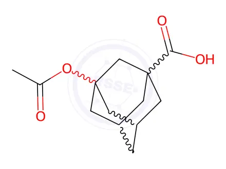 Chemical structure of Adamantane Impurity 62
