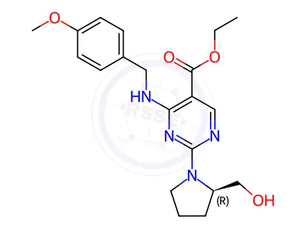 Chemical structure of Avanafil Impurity 19