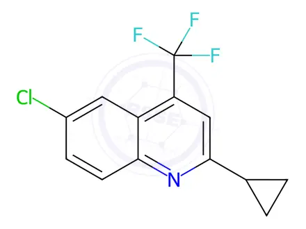 Chemical structure of Efavirenz Impurity 23