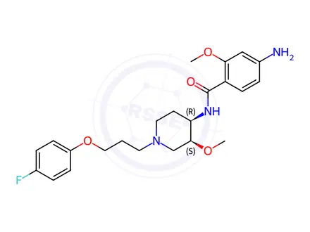 Chemical structure of Cisapride Impurity 4