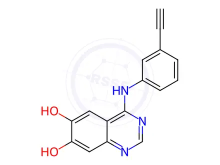 Chemical structure of Erlotinib Impurity 48