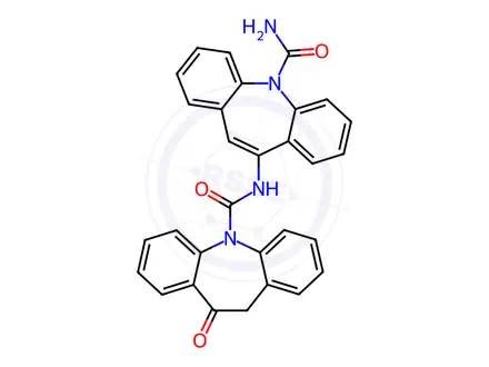 Chemical structure of Oxcarbazepine EP Impurity M