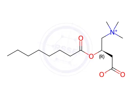 Chemical structure of L-Octanoylcarnitine