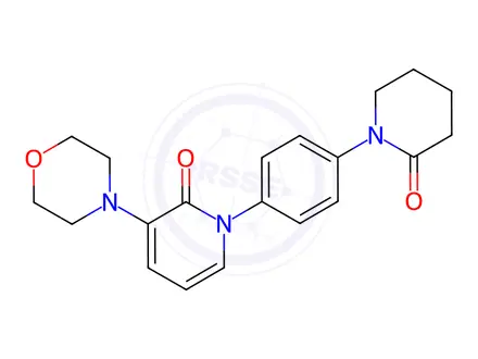 Chemical structure of Apixaban Impurity 58